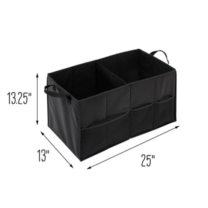 Honey-Can-Do organizador plegable para maletero de automóvil, color negro