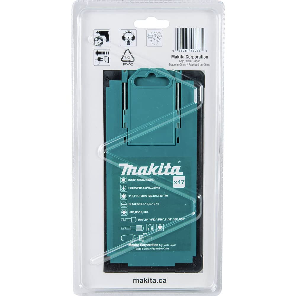 Makita Desarmador Manual Tipo Matraca Con 47 Puntas Y Dados B-50289