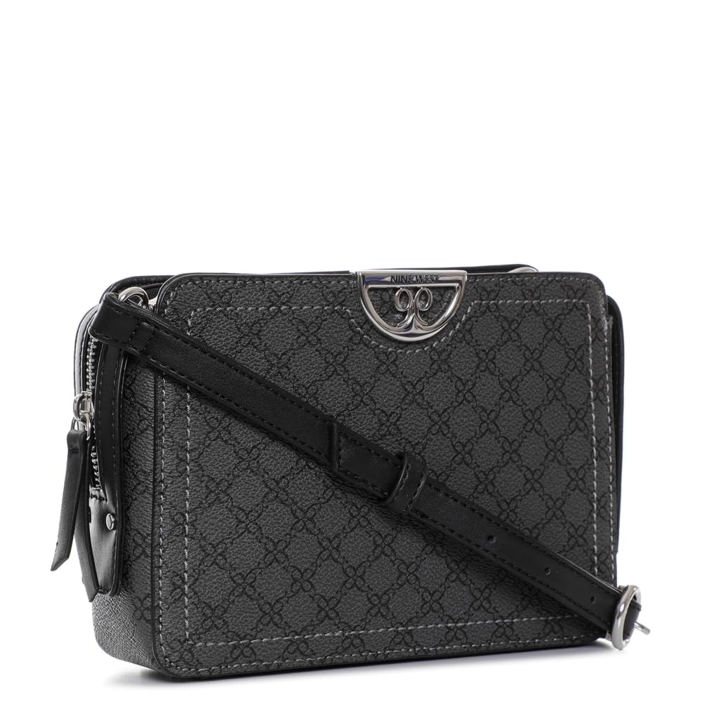 Nine West Bolsa crossbody para Mujer Negro RL5392301