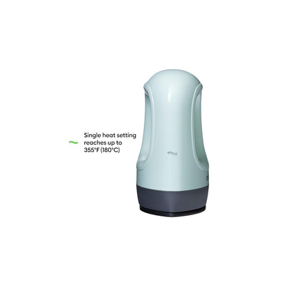 Cricut EasyPress Mini LT - Verde menta - Mini prensa de calor para presionar zapatos, ropa de bebé, camisetas y más, fácil de usar con un solo ajuste, punta de precisión, mini plancha compacta y
