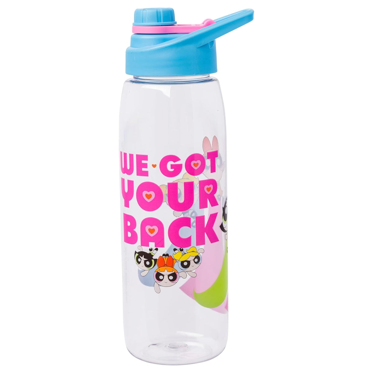 Silver Buffalo Botella de Agua con Personajes Licenciados 28 oz - Powerpuff Girls - 28 Ounces