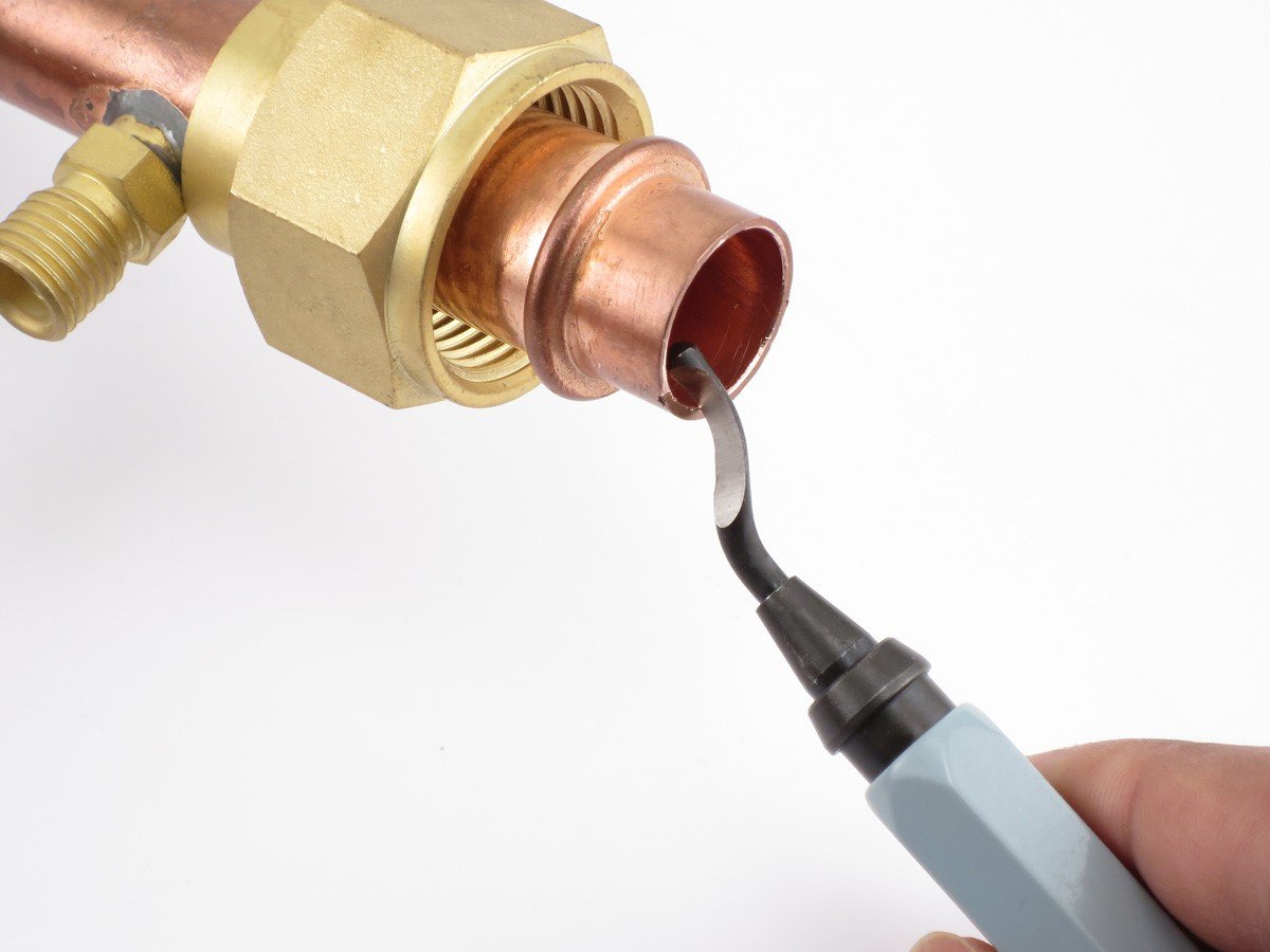 General Tools & Instruments 482 Swivel Head Deburring Tool with Metal Handle