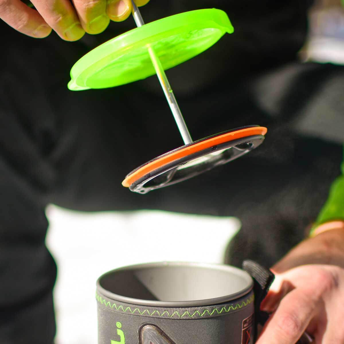 Jetboil Cafetera de prensa francesa para estufas de camping y mochilero Jetboil