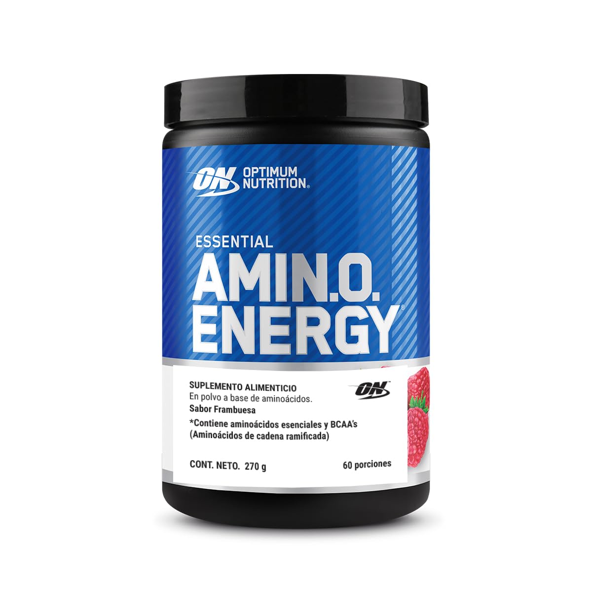 Optimum Nutrition Amino Energy en Polvo, Sabores Surtidos, 270 g - Frambuesa - 270 gram