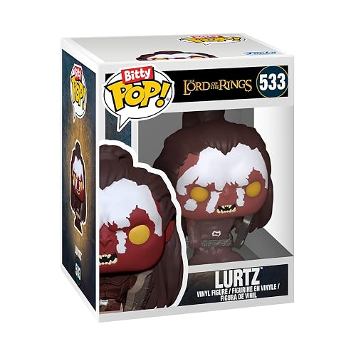 Funko Bitty Pop!: Lord of The Rings Mini Collectible Toys 4-Pack - Witch King, Dunharrow King, Lurtz, & Mystery Chase Figure (Styles May Vary)