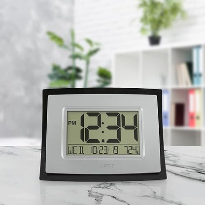La Crosse Technology WT-8002U Reloj Digital para Pared