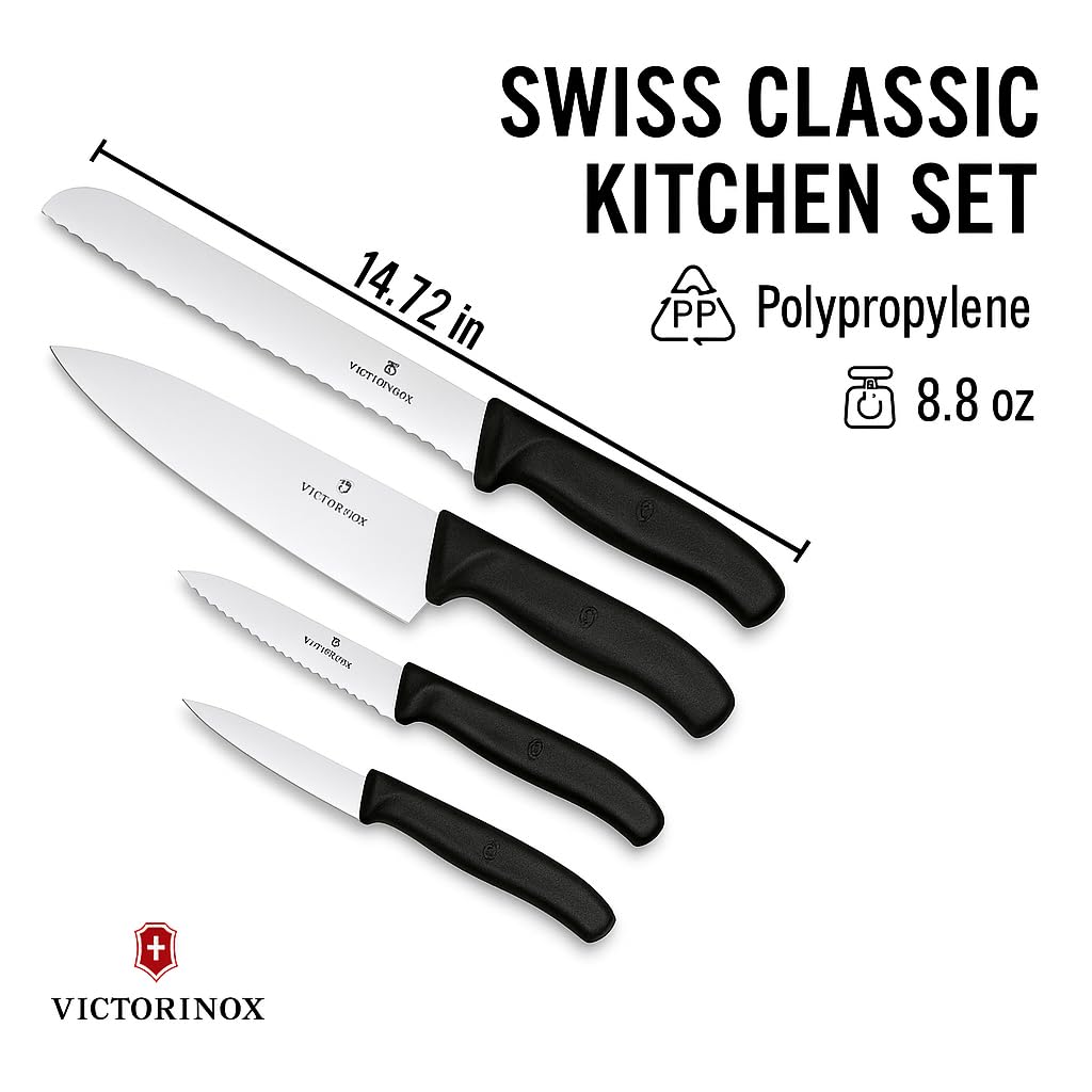 Victorinox 6.7133.5G Swiss Classic, Multiple, negro Negro unidad de disco Optico, 40 cm