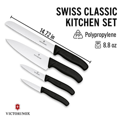 Victorinox 6.7133.5G Swiss Classic, Multiple, negro Negro unidad de disco Optico, 40 cm