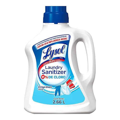 Lysol Aditivo Desinfectante para la Ropa, 2.66L