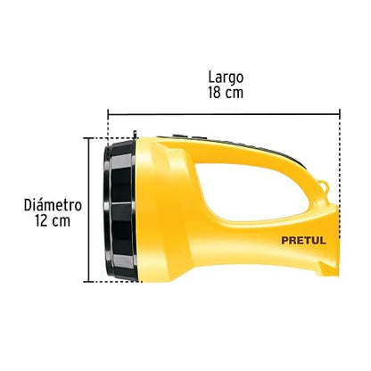 Pretul LIRE-145P, Linterna recargable de Leds, 200 lúmenes