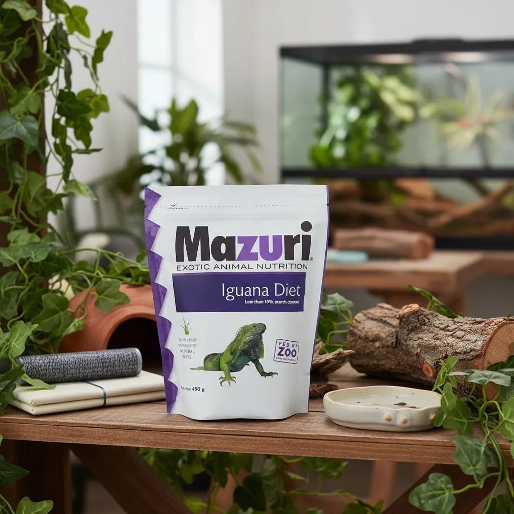 Mazuri Alimento para Iguana 450gr Sabor Natural
