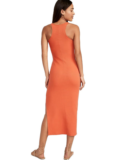 Old Navy Vestido Mujer, Naranja, X-Chico