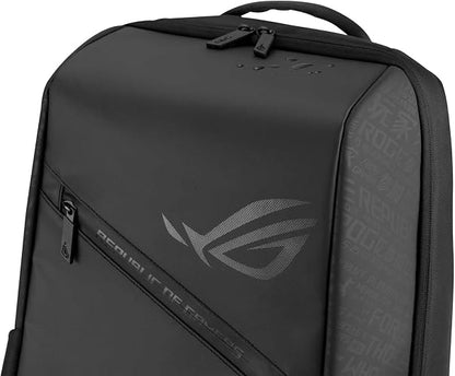 Mochila Gamer ASUS ROG RANGER 2501/BP2501 ROG RANGER/Repelente al Agua/Compartimiento para Laptop 16"/17 L/
