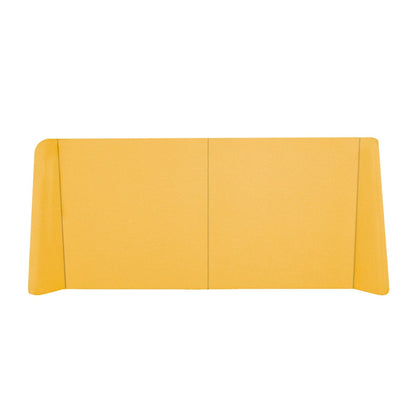 Sochic Cabecera para Cama Matrimonial Tapizada Color Mostaza. Acolchada con Hule Espuma. Estructura de Madera Industrial