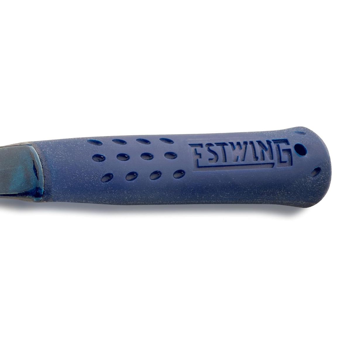 Estwing E3-WC 14 oz BIG BLUE Welding/Chipping Hammer with Shock Reduction Grip