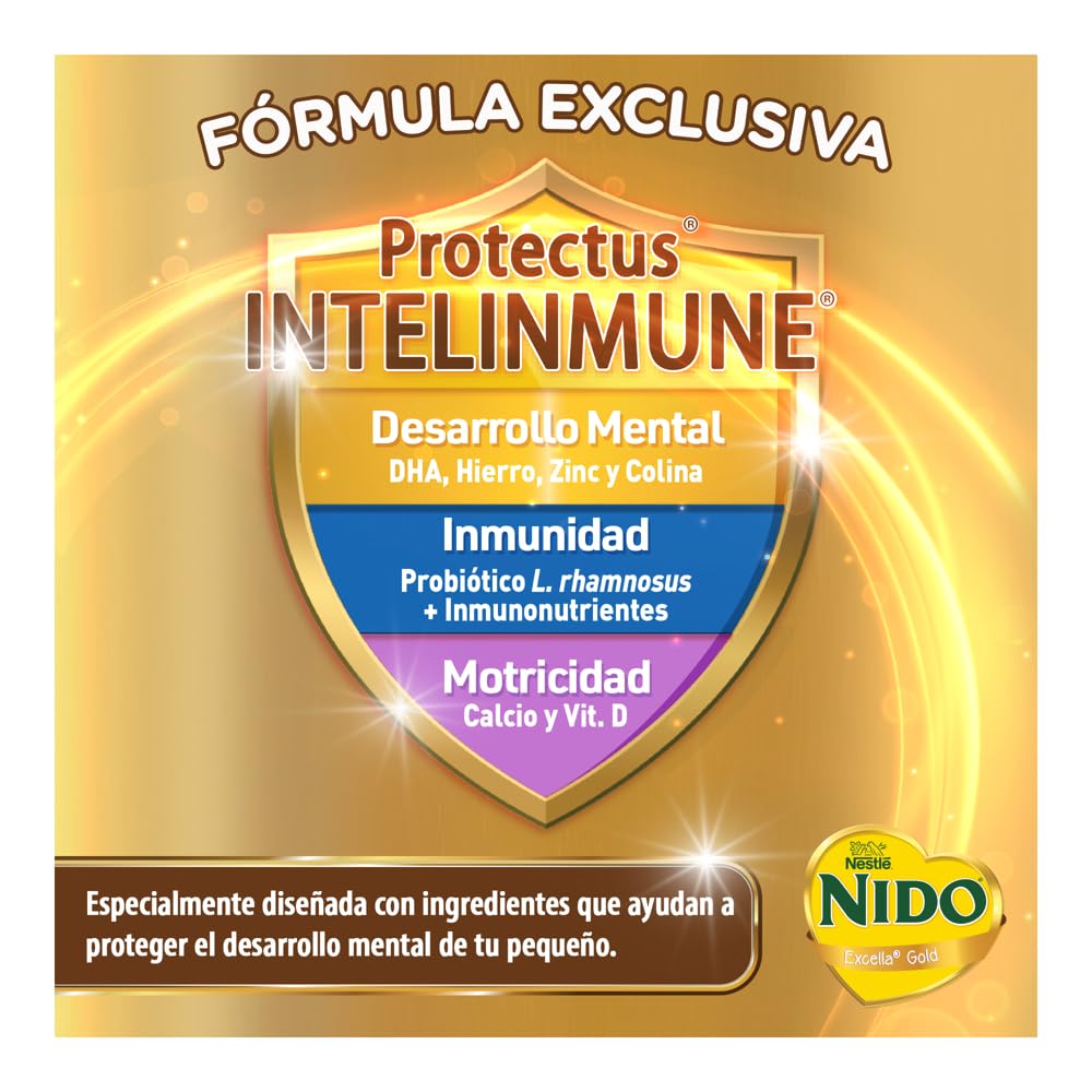 Nido Excella Gold 1+ Alimento Para Niños de Corta Edad Lata de 1.4 kg