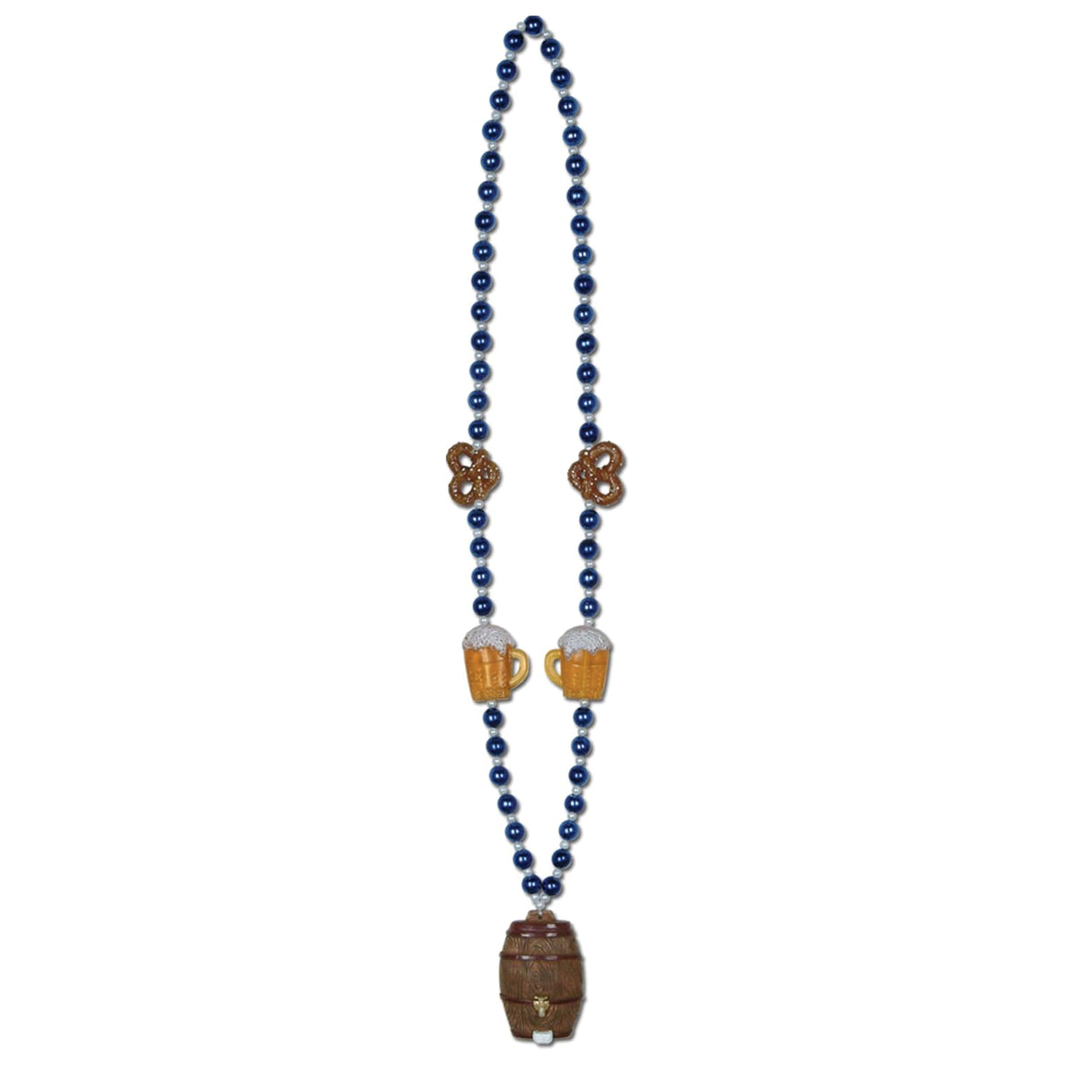 Beistle 50949 Oktoberfest Beads with Keg Medallion, 40 inch