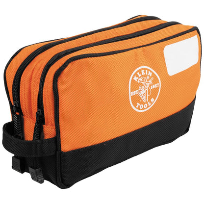 Klein Tools Bolsa de Herramientas de Doble Compartimento - 10" x 6" - Naranja