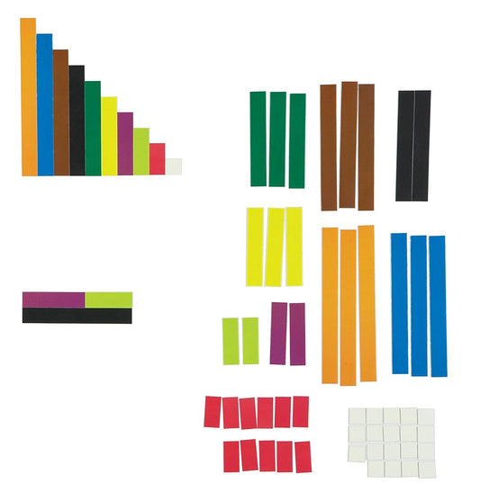 Learning Resources Magnetic Cuisenaire Rods Varillas Magnéticas