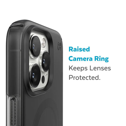 Speck Presidio Perfect Mist Funda con MagSafe Compatible con iPhone 14 Pro MAX, Protección Caídas 4m, Resistente a Rayones, Protección Antimicrobiana - Negro