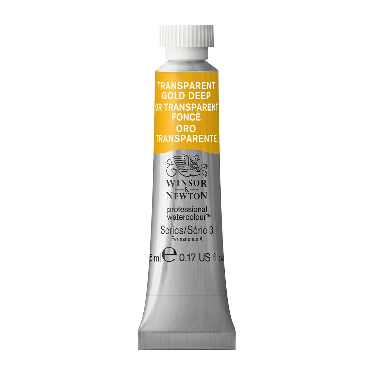 Winsor & Newton Acuarela Professional en Tubo 5 ml, Varios Colores - Tubo de 4,8 g - 5 ml (Paquete de 1) - Oro (Quinacridone Gold - 547)