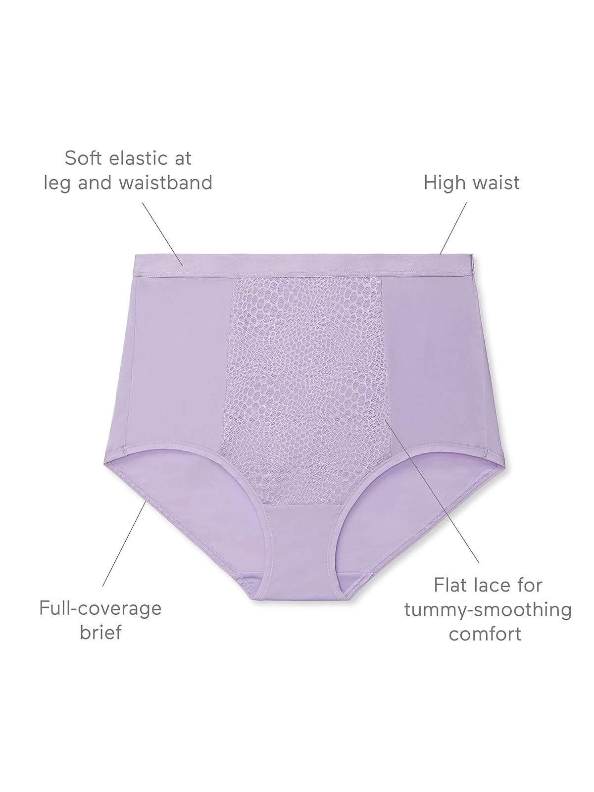 Warner'S Blissful Benefits by Warner'S - Bragas para Suavizar la Barriga Ropa Interior para Mujer