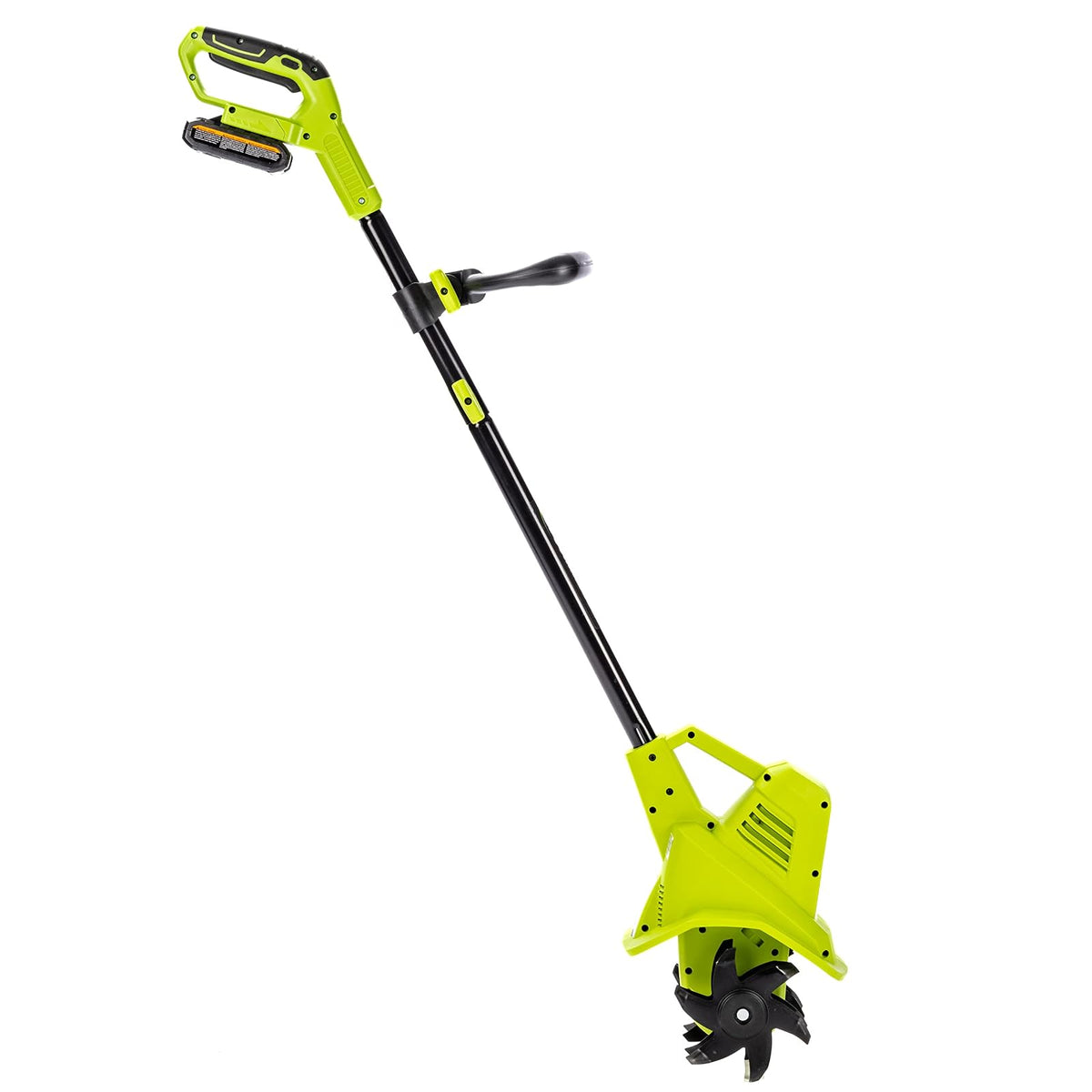 Earthwise Power Tools by ALM TC70020IT - Cultivador eléctrico inalámbrico de jardín de 20 voltios, 7.5 Pulgadas, (batería de 2 AH y Cargador rápido Incluido), Verde
