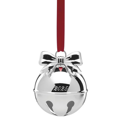 Lenox Adorno Marco de Fotos Navideño, Acero Inoxidable - Jingle Bell