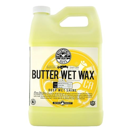 Chemical Guys Cera Húmeda Mantequilla para Brillo Profundo, 3.79 L, WAC_201SW