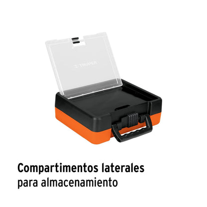 Truper JBPUN-100, Juego de brocas y puntas en estuche plástico 100 piezas