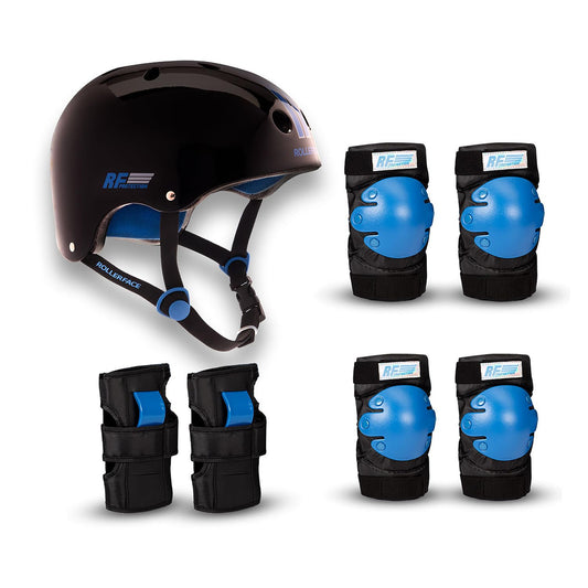 Rollerface Set de Protecciones con Casco