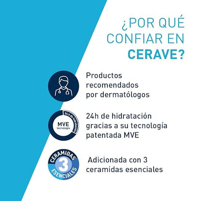 CeraVe Crema Renovadora e Hidratante de Pies con Ácido Salicílico para Piel Muy Seca y Áspera 88ml