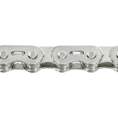 SUNRACE Cadena CNX46 1/2X1/8 1P 112 Eslabones Friccion Plata Cajita CNX46.112P.SS0.BXB