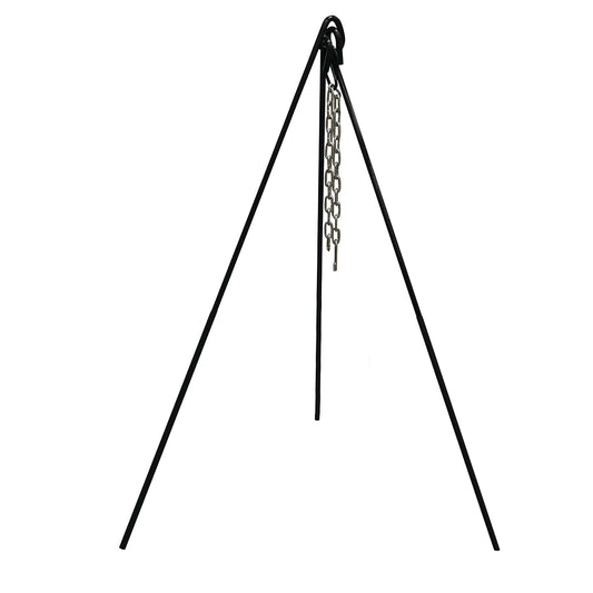 Stansport Cast Iron Camping Tripod for Outdoor Campfire Cooking