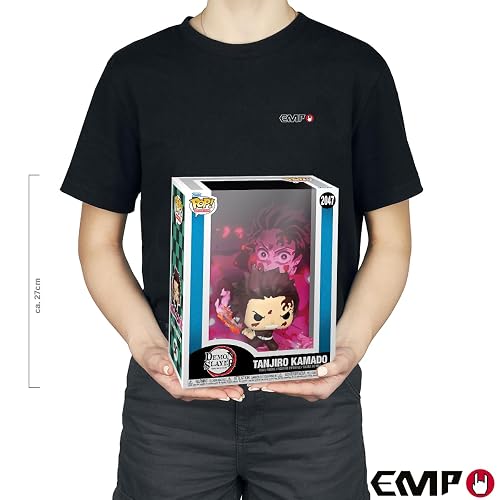 Funko Pop! Game Cover: Demon Slayer - Tanjiro | Mercancía Oficial de Anime - Figura de Vinilo Coleccionable para Decoración - Regalo de Cumpleaños para Fans