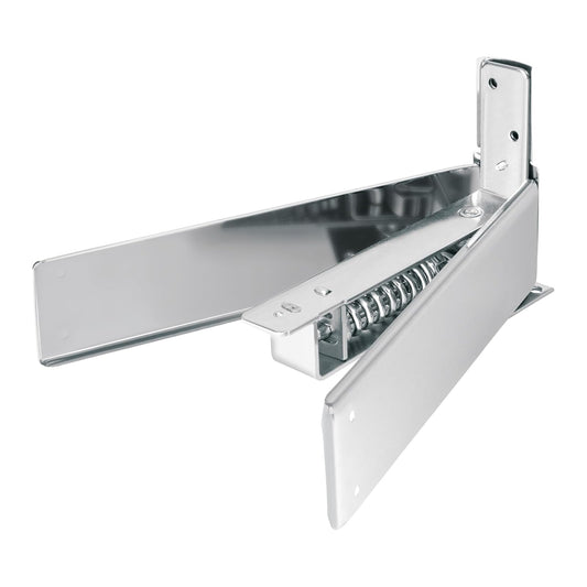Hermex BIP-153, Bisagra de piso fabricada en acero cromado