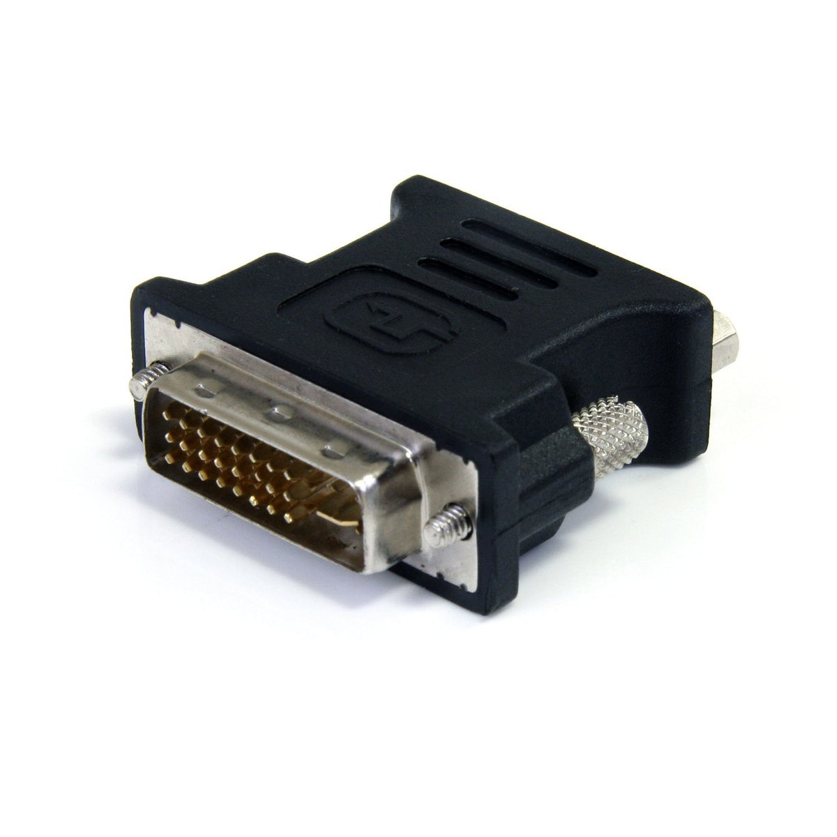 StarTech DVIVGAMFBK - Cable Adaptador DVI-I Macho a VGA HD15 Hembra, color Negro