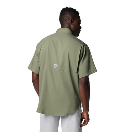 Columbia Men's Tamiami II Short Sleeve Shirt, Cool Grey
