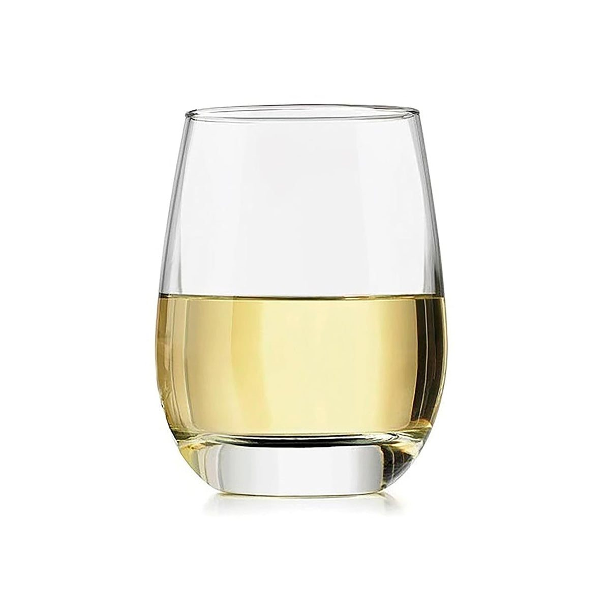 Libbey 231 - Juego de 12 copas de vino sin tallo, transparentes, de calidad de restaurante, juego de copas de vino tinto y blanco, para grandes reuniones y eventos.