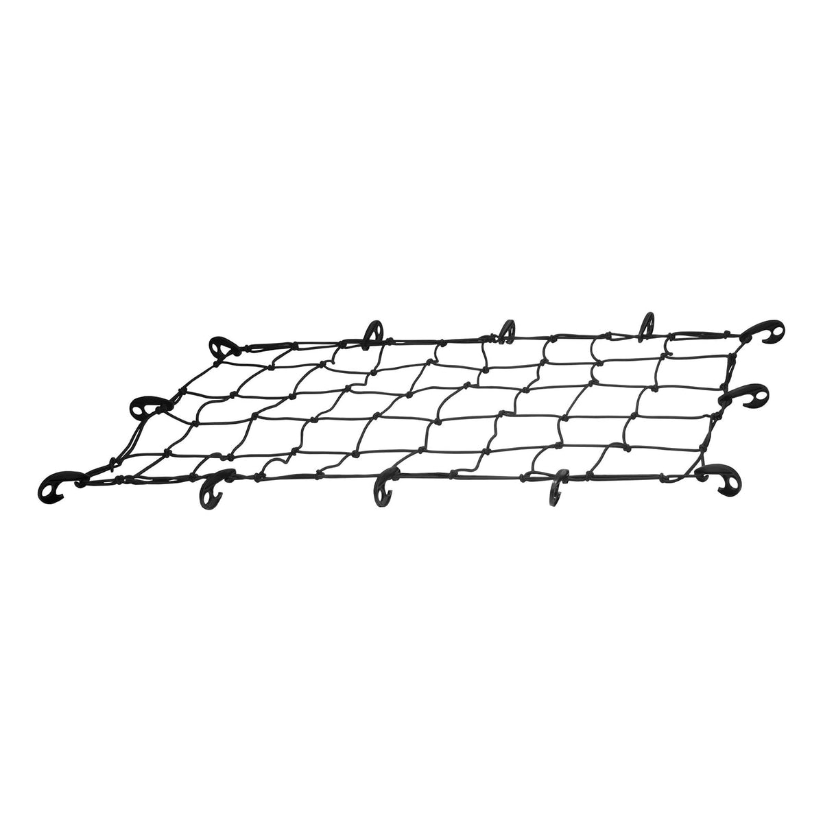 CURT Red de Carga Elástica 18202, 43 x 24 in, con Ganchos para Portador de Enganche, Negro