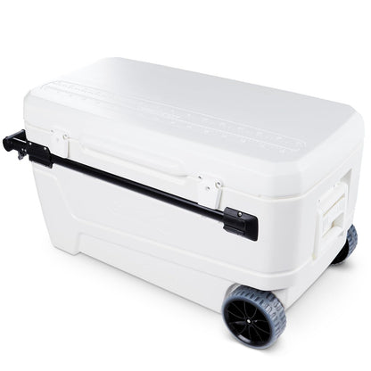 Igloo 45184 Glide Pro, Hielera 110, 150 latas, blanca