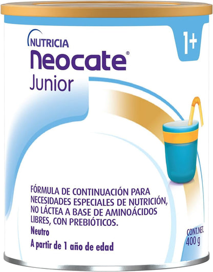 Neocate Fórmula No Láctea a Base de Aminoácidos, Necesidades Especiales, 400 g - Junior