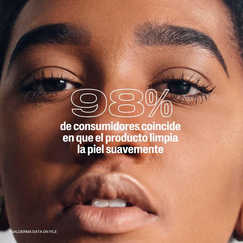 Cetaphil Crema Limpiadora Espumosa Hidratante Facial Rostro Sensible 473 ml | Con niacinamida B3, pantenol, glicerina, aloe vera y aminoácidos; limpia sin resecar, mantiene barrera, pH y microbioma sano.