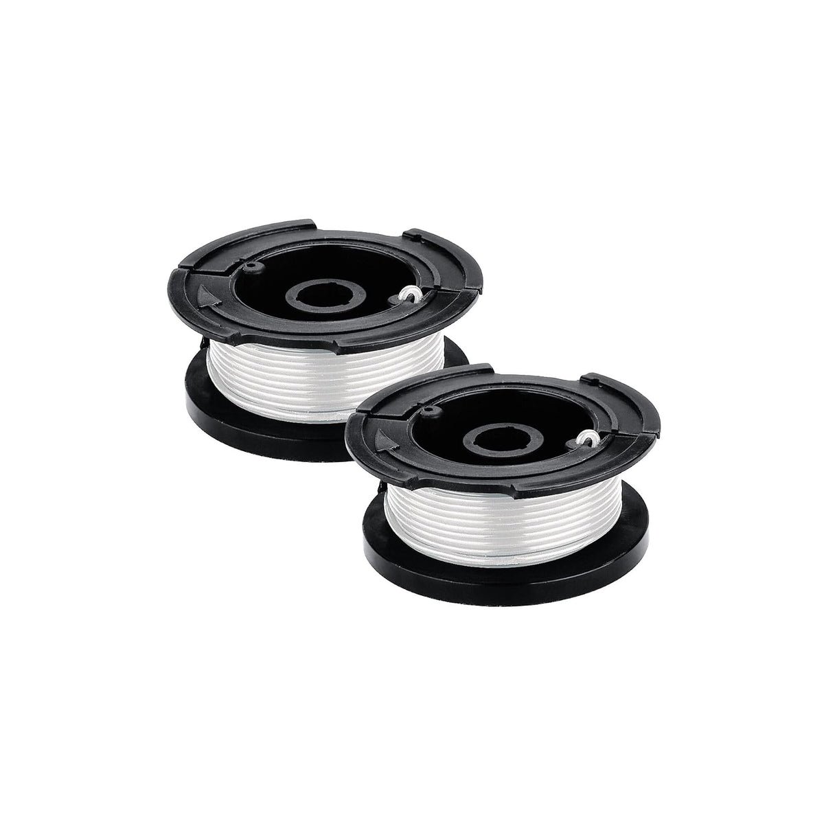 Black+Decker - Carrete de repuesto para cortadora (30 pies, 0.065 pulgadas, paquete de 2 (AF-100-2)