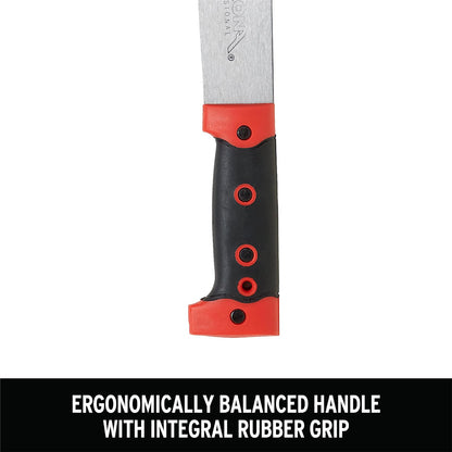 ErgoHandle Machete, 18 Pulgadas con Funda de Nailon