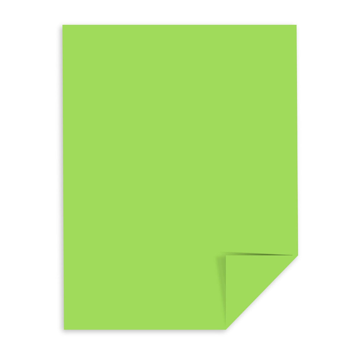 Neenah Astrobrights - Papel de color de alta calidad, 25 libras, 8.5 x 11 pulgadas, 500 hojas, verde marciano (WAU21801)
