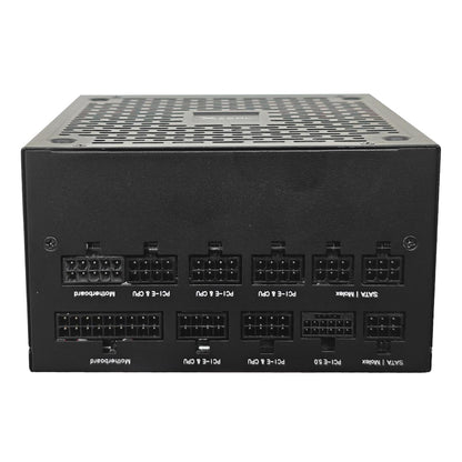 Fuente de Poder Xzeal XZ1000M ATX 1000W 80 Plus Gold Modular 1x20+4pin + 2xP8(4+4) Pin +3X PCI-E/CPU (8pin) + 1x PCI-E 5.1+ 4X SATA/Molex Negro