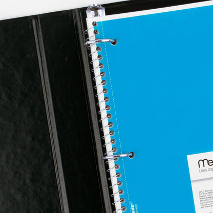 Mead Cuaderno en espiral, 1 materia, 70 hojas, renglones anchos, Paquete de 6