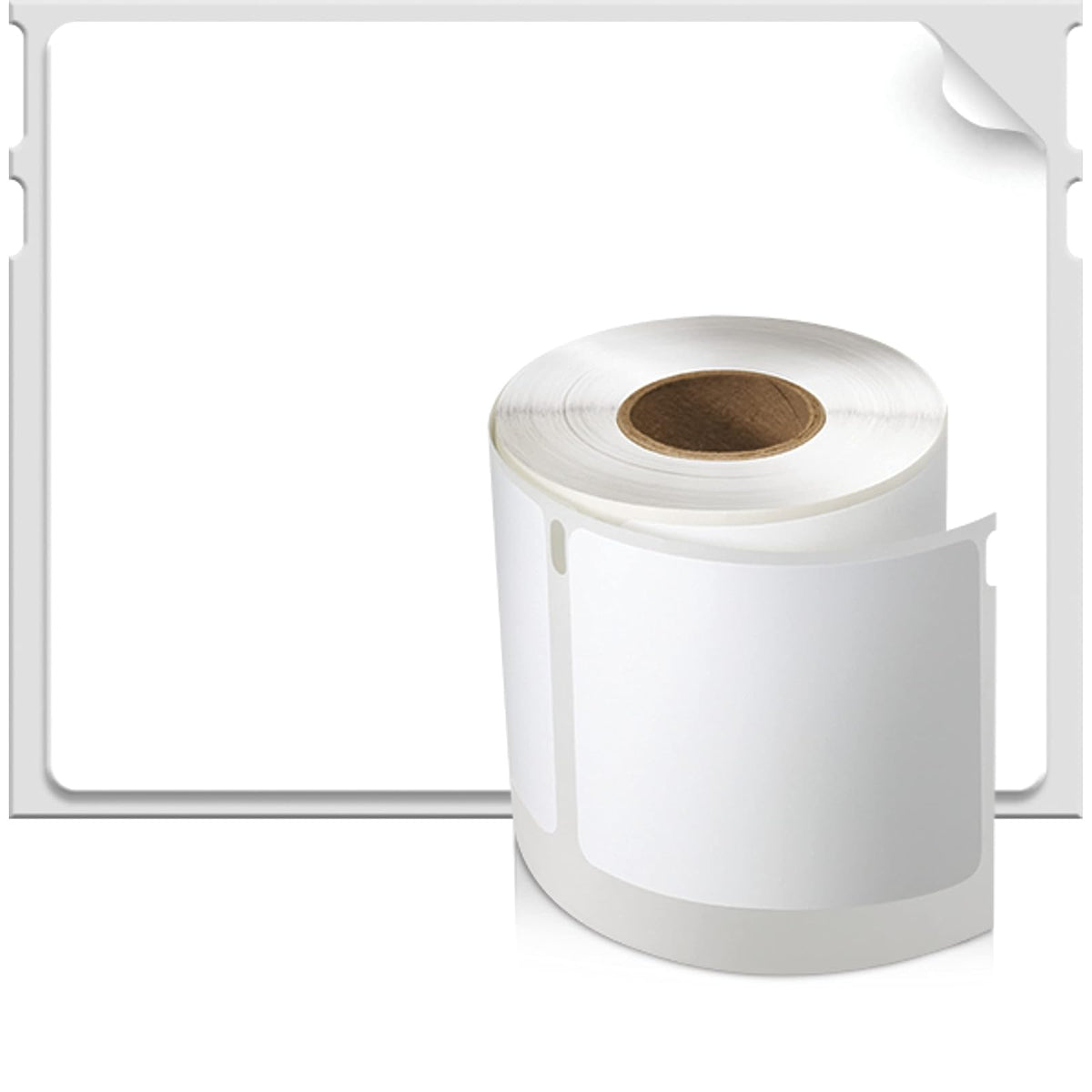 DYMO Authentic LW Large Multi-purpose Labels for LabelWriter Label Printers, White, 2-1/8'' x 2-3/4'', 1 roll of 320 (30324)