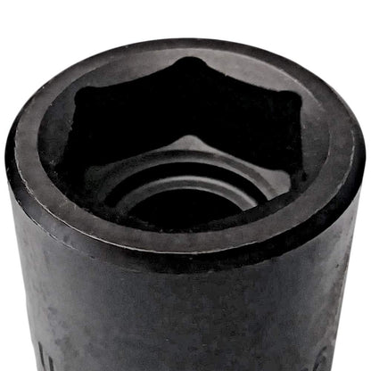 Urrea 7440H Dado de impacto cuadro de 1/2", 6 puntas, en pulgadas, 1-1/4"